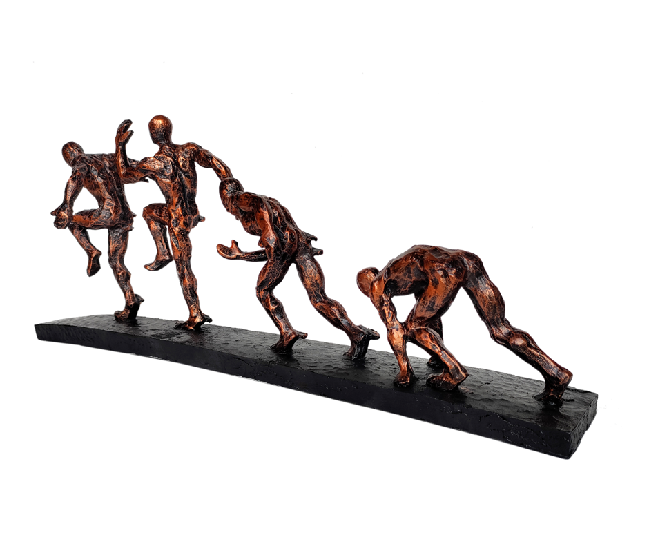 Running Man Home decor Resin Statue