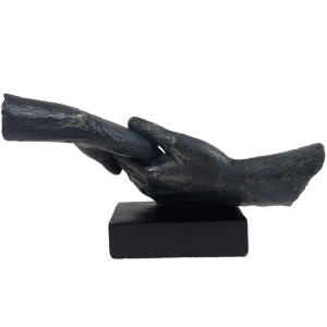 Wedding Proposal Engagement Couples Hand in Hand Statue