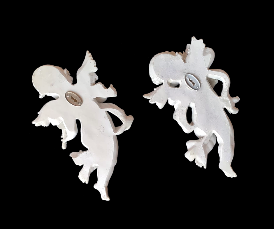 Wall Hanging Angels Polyresin Classic Showpiece