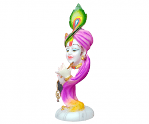 Pankh Krishna Curved Idol ,H- 33 cm