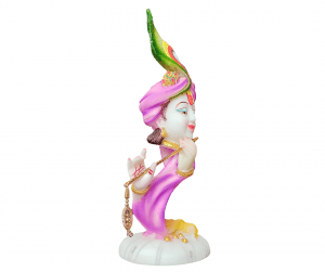 Pankh Krishna Curved Idol ,H- 33 cm