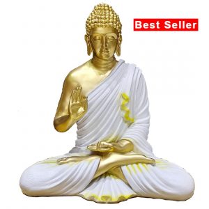 Buddha Idol Large Meditating Buddha Statue Height 56 CM
