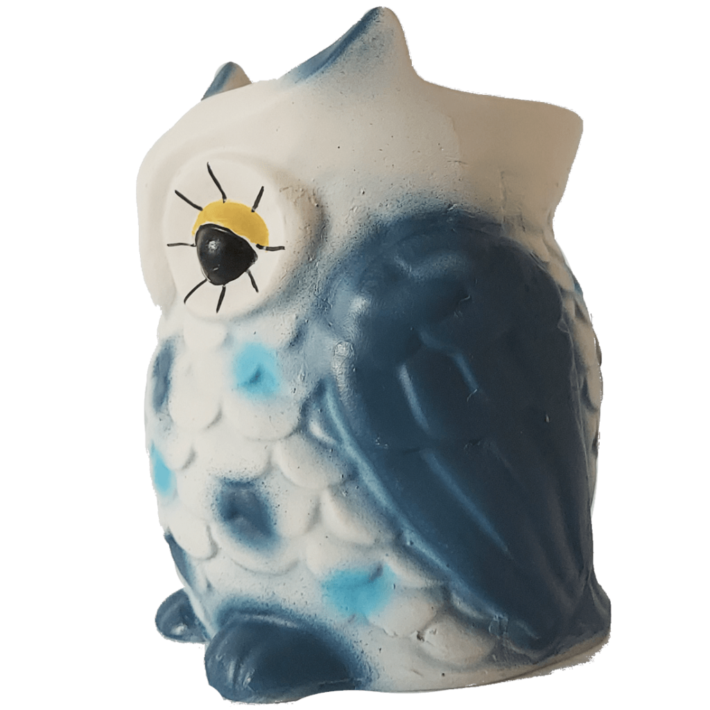 Resin Owl Mini Planter for Home Decor