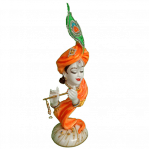 Pankh Krishna Curved Idol ,H- 33 cm