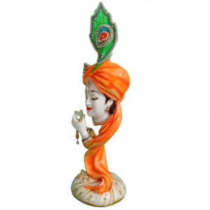 Pankh Krishna Curved Idol ,H- 33 cm