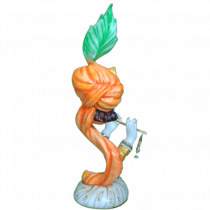 Pankh Krishna Curved Idol ,H- 33 cm