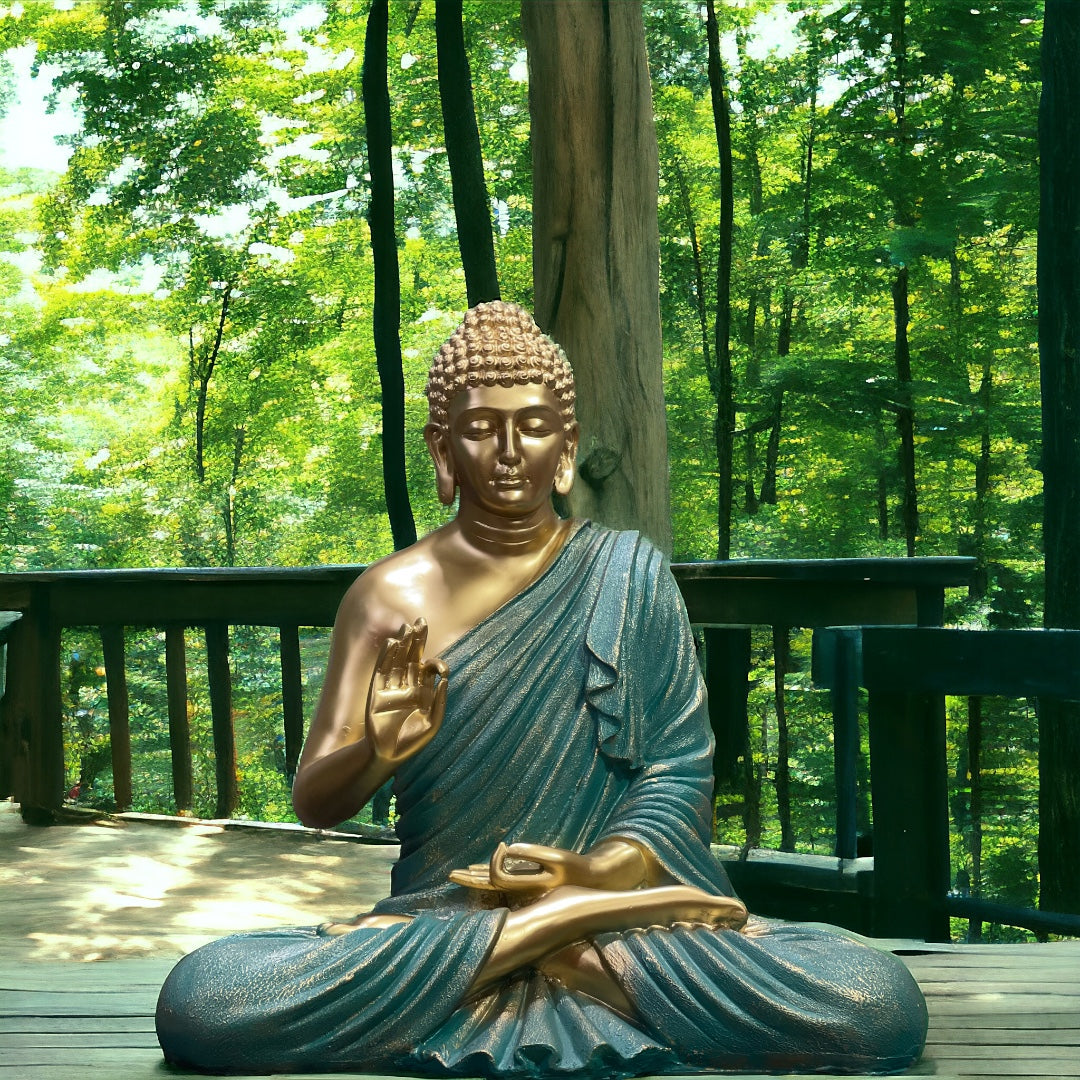 Large Meditating Buddha Statue Height 55 CM - cutncurve