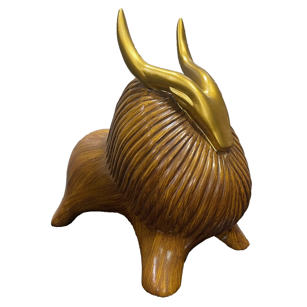 Resin Yak Showpiece