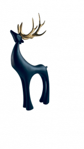 Deer Set Of 3 Of Deer Elegant Showpiece for Office Home Decor