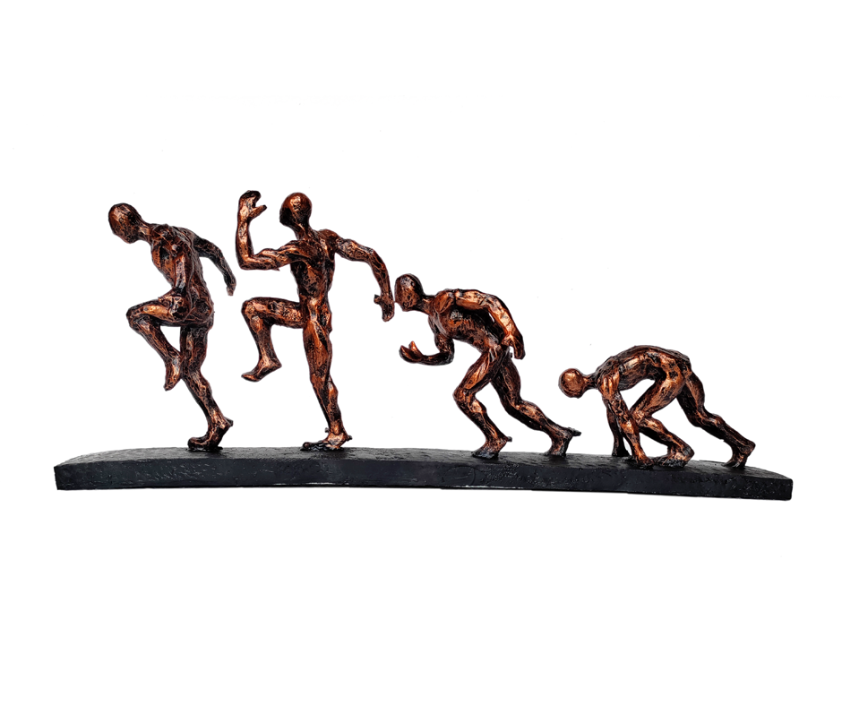 Running Man Home decor Resin Statue