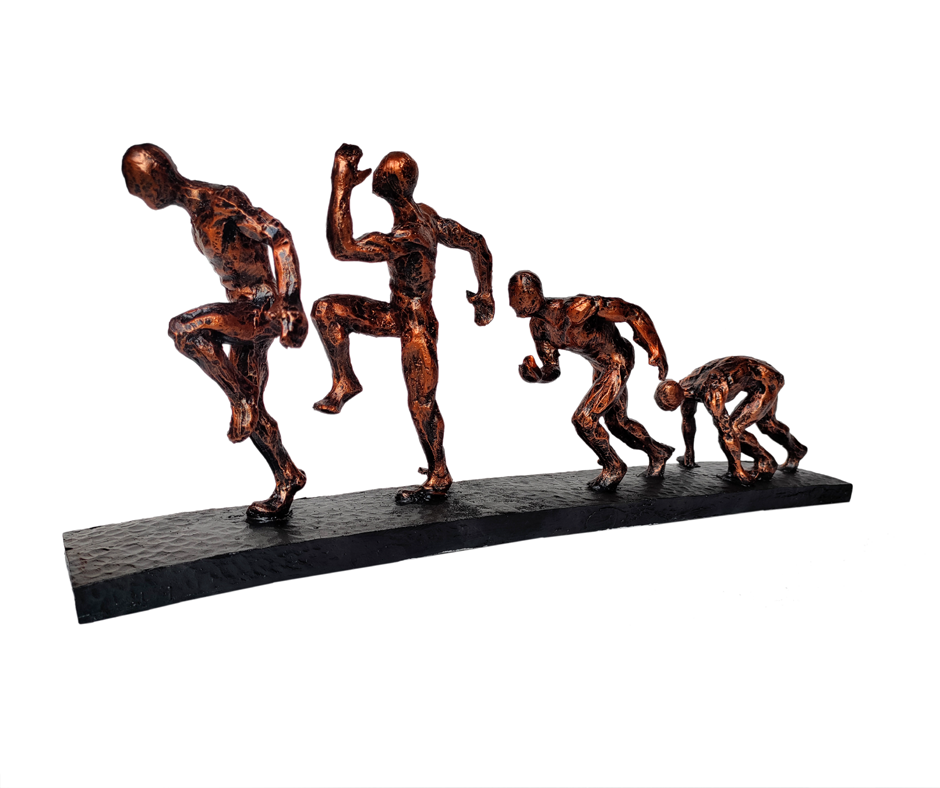 Running Man Home decor Resin Statue