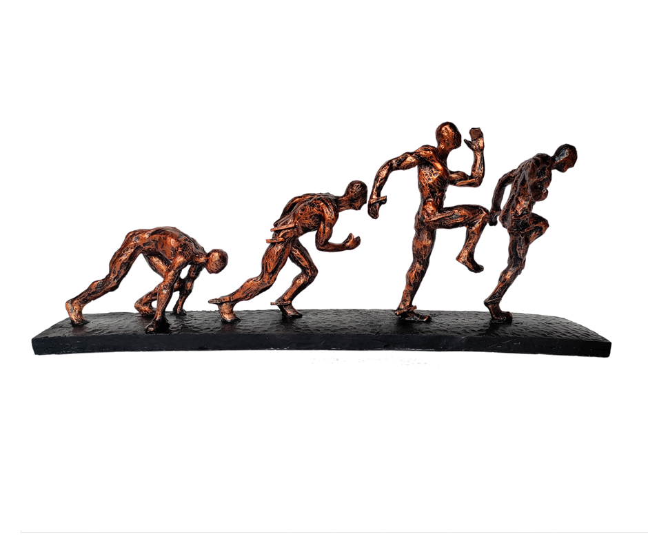 Running Man Home decor Resin Statue