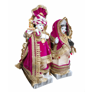 Iskon Radha Krishna Marble Murti