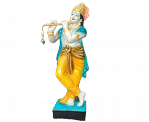 Standing Krishna with Bansuri Idol, Height- 38 Cm