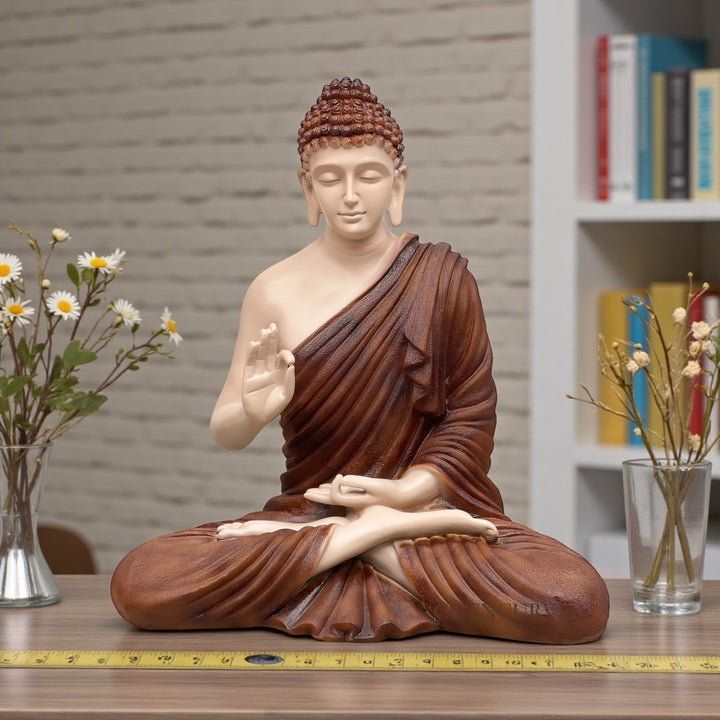Meditation Buddha Statue 2 Ft | Resin Material | Best for Home Entrance