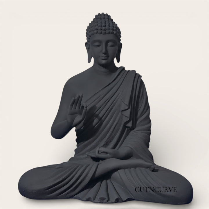 2 ft Elegant Handcrafted Look Blessing buddhA