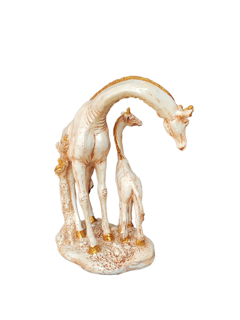 Giraffe and Baby Giraffe Statue Showpiece Vastu Decorative Idol