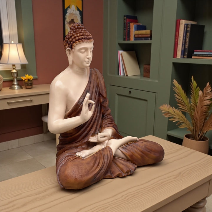 Meditation Buddha Statue 2 Ft | Resin Material | Best for Home Entrance