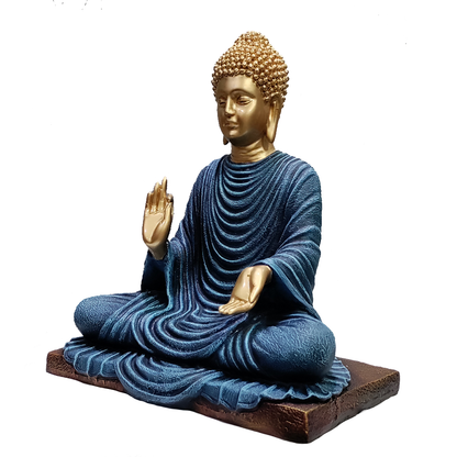 Meditating Lord Buddha Statue Murti Sculpture H- 40 cm
