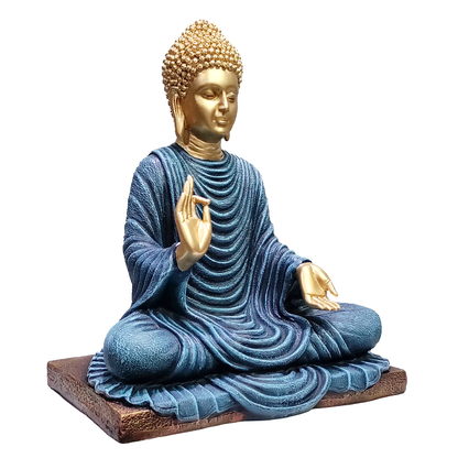 Meditating Lord Buddha Statue Murti Sculpture H- 40 cm