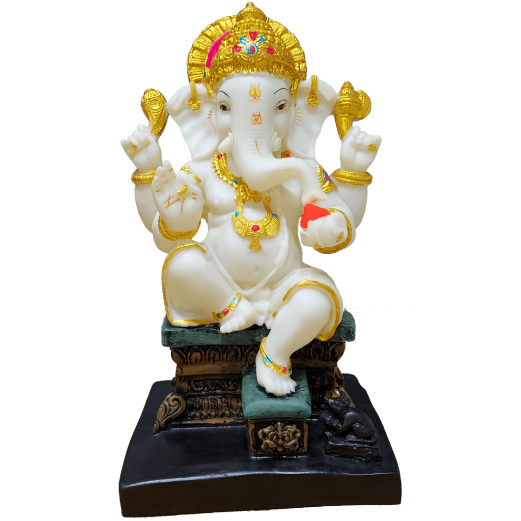 Ganpati Bappa Marble Murti 