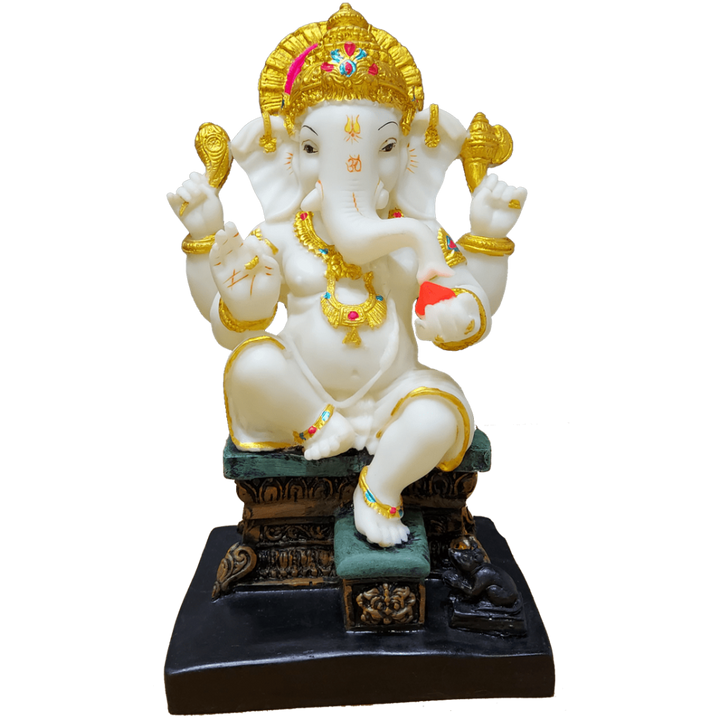 Ganpati Bappa Marble Murti 