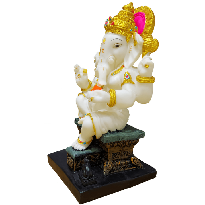 Ganpati Bappa Marble Murti 