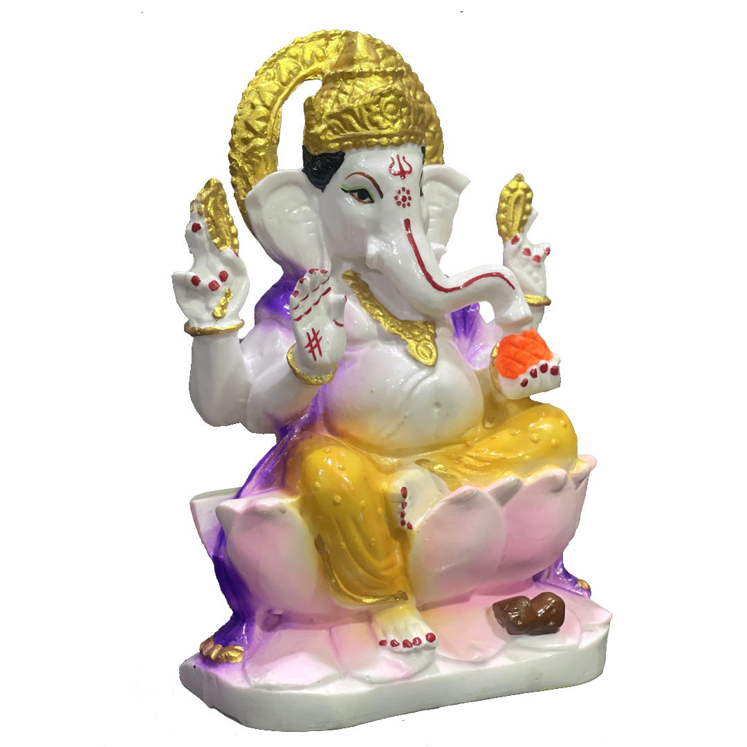 Laxmi Ganesh on Kamal Marble Idol