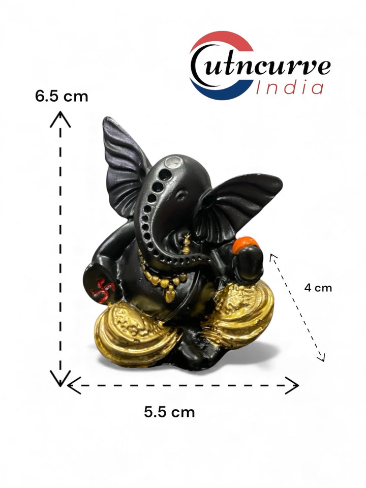 Cutncurve Lord Ganesha Idol – Where Divine Grace Meets Artistic Beauty