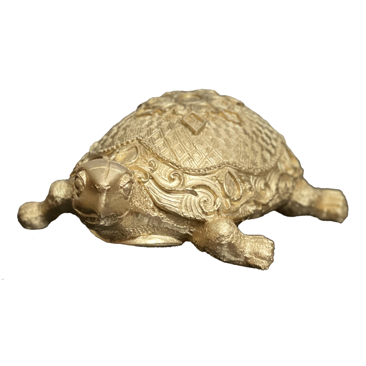Tortoise Resin Showpiece Best Gift for Friends, H- 8 cm