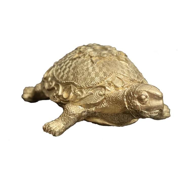 Tortoise Resin Showpiece Best Gift for Friends, H- 8 cm
