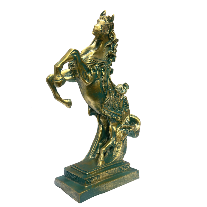 Uplifted Legs Horse Jumping Horse Statue Showpieces for Home Decor H – 40 cm