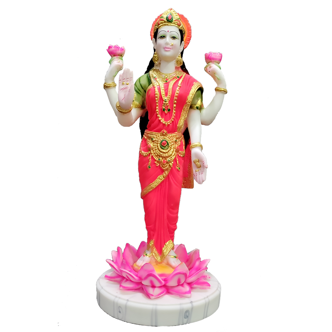 Mata Laxmi  Marble Look Standing Idol