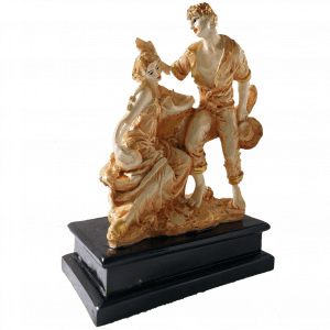 Romantic Love Couple Statue Figurine for Home Decor Gift