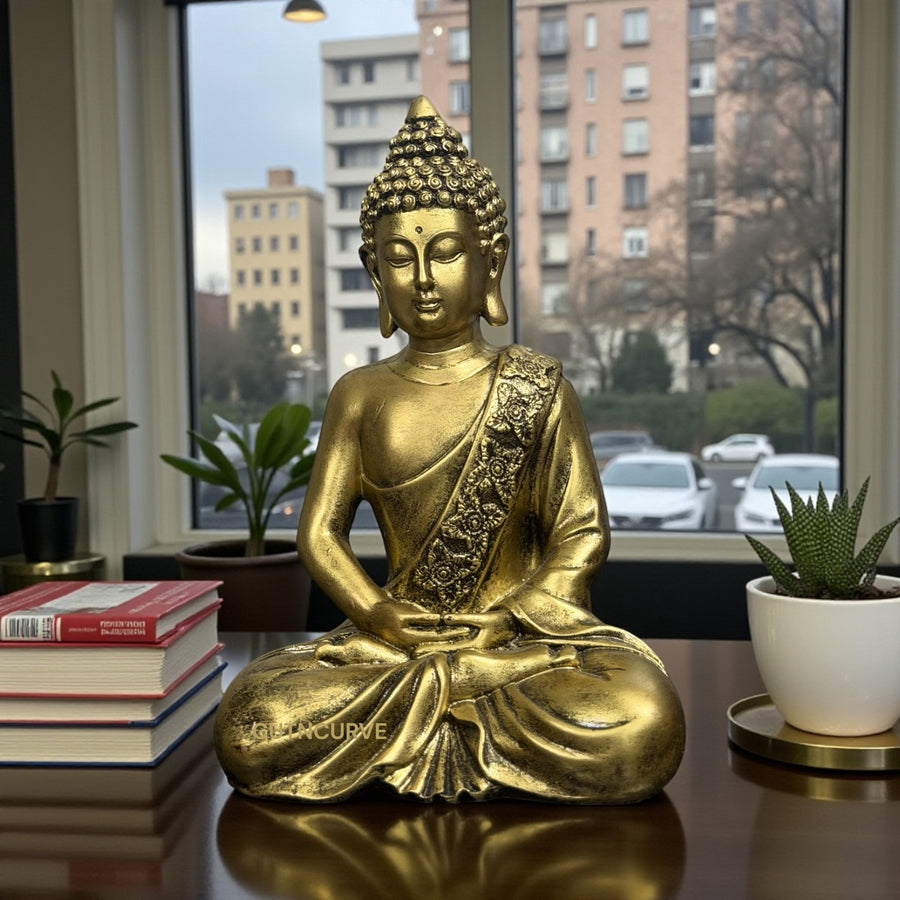 Buddha Idol for Home
Buddha Statue for Living Room
Buddha Temple Idol
Buddha Vastu Gift
Decorative Buddha Sculpture
Spiritual Home Decor
Peace Buddha Statue
Luxury Buddha Decor
Metallic Finish Buddha
Handmade Resin Buddha