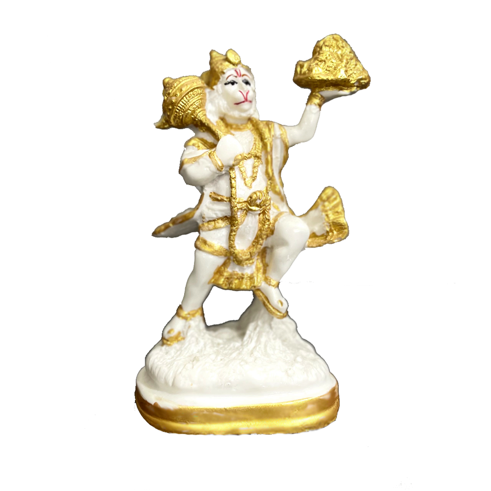 Lord Hanuman Marble Look Idol