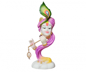 Pankh Krishna Curved Idol ,H- 33 cm
