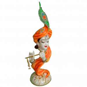 Pankh Krishan Curved Idol ,H- 54 cm