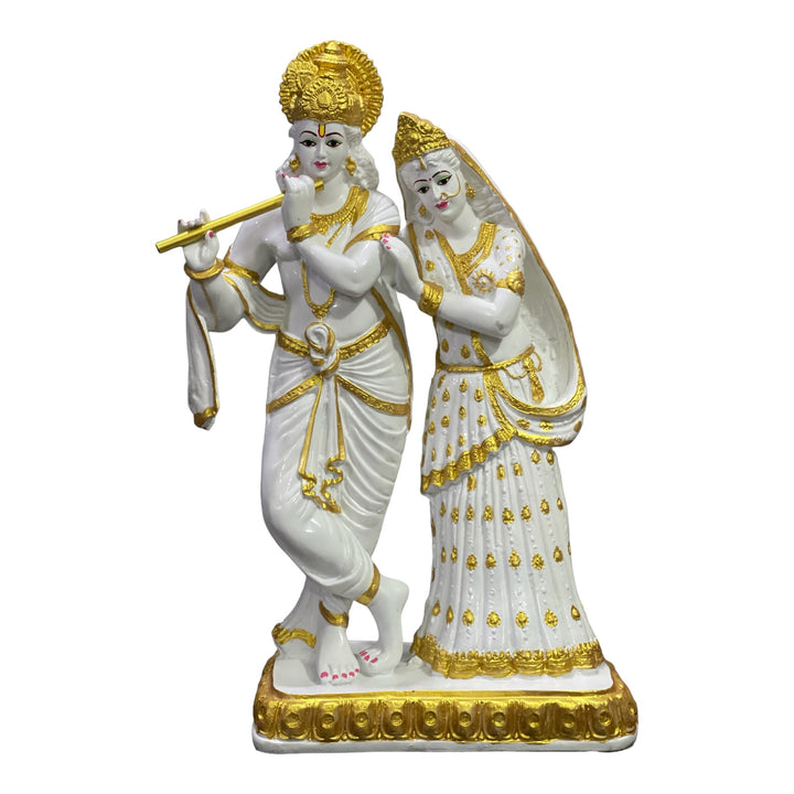 2 Ft  Radha Krishan Marble Look Idol