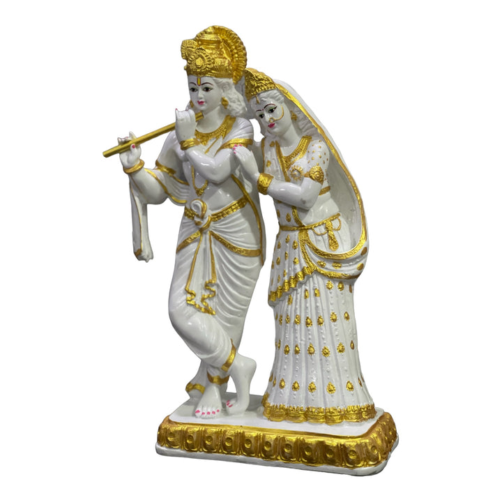 2 Ft  Radha Krishan Marble Look Idol