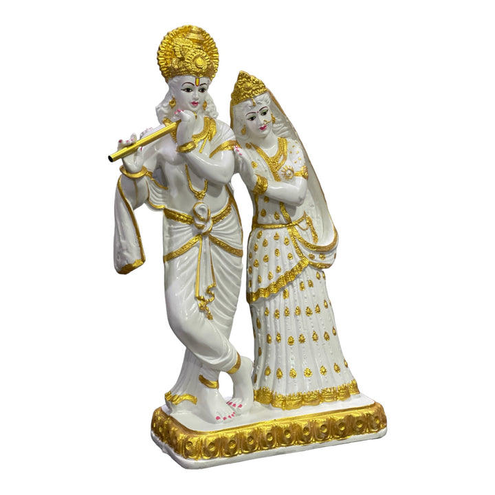 2 Ft  Radha Krishan Marble Look Idol