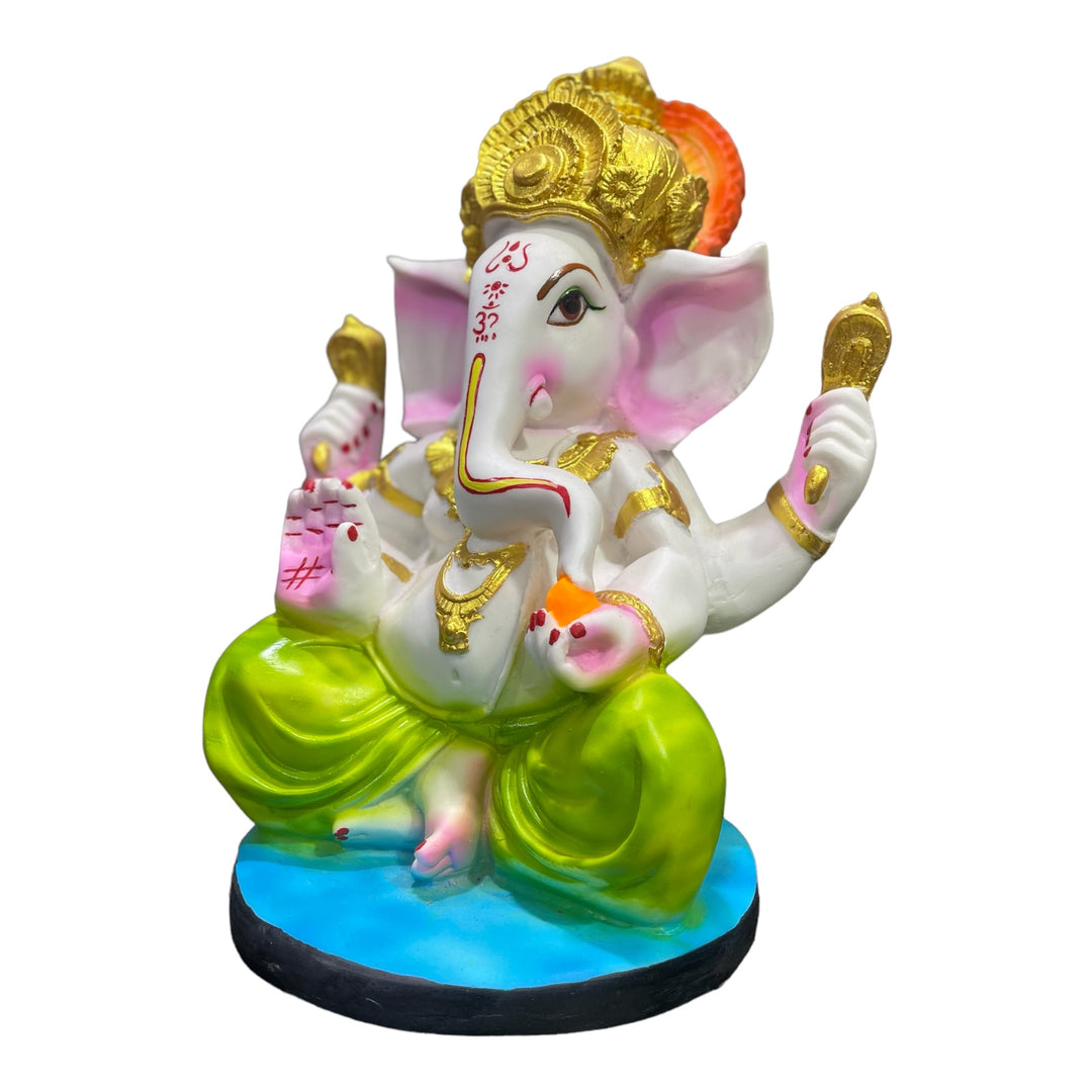 Lord Ganesha Marble Look Idol