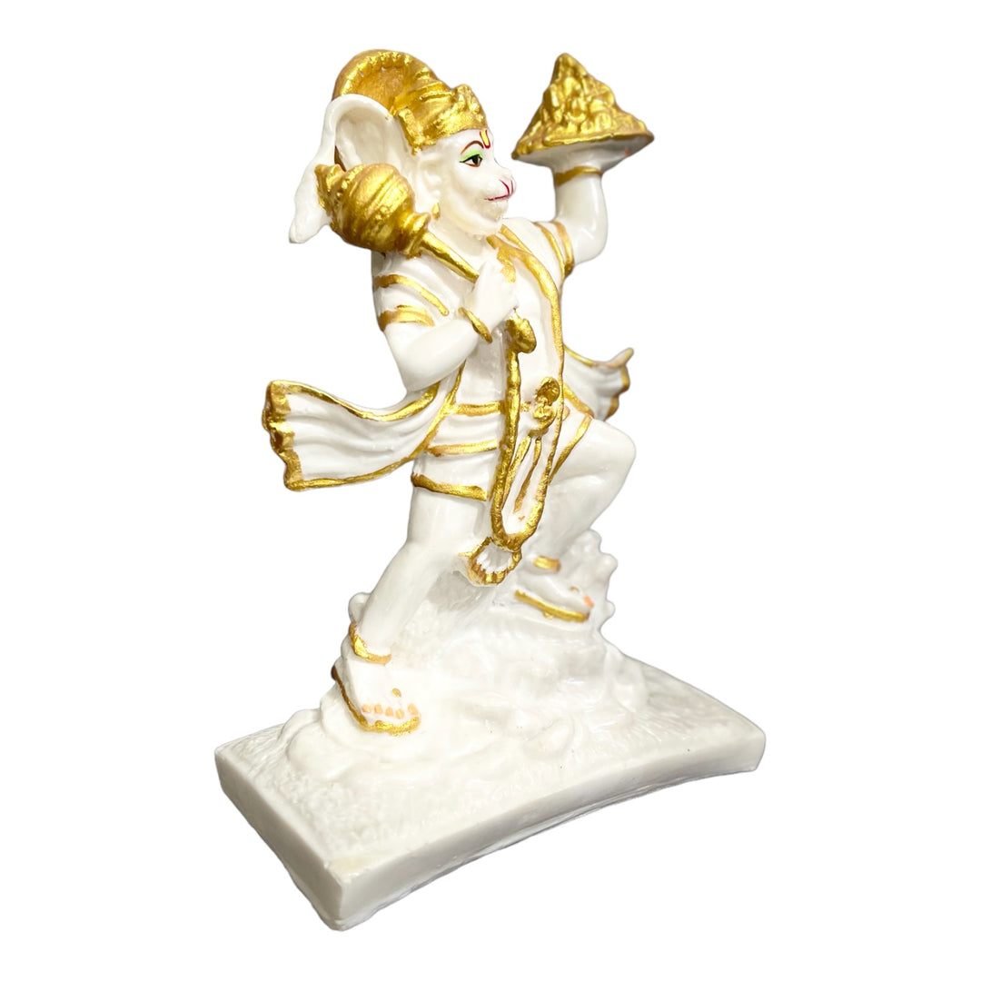 Lord Hanuman Marble Look Idol