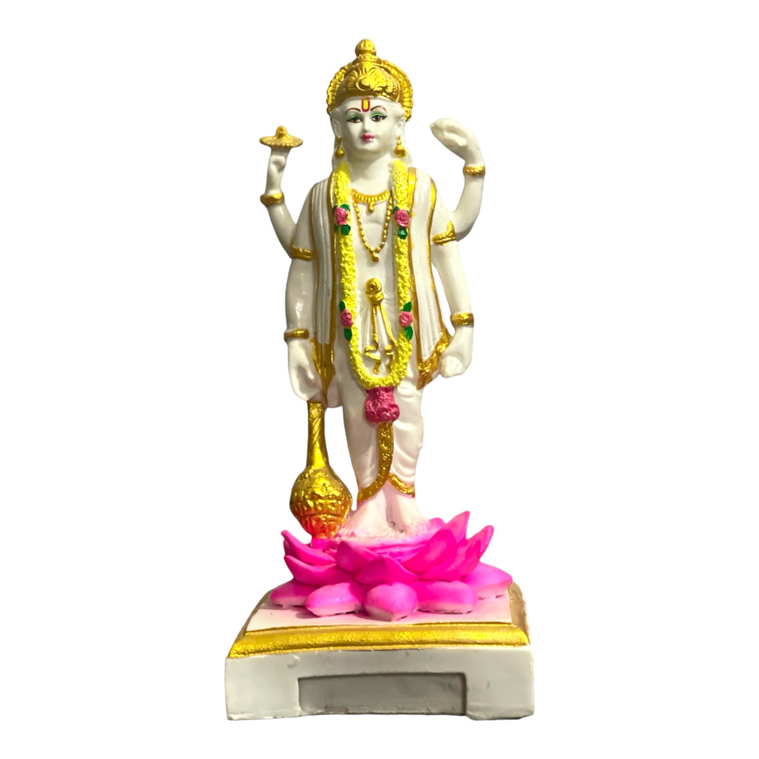 Lord Vishnu Narayan Marble Look Idol