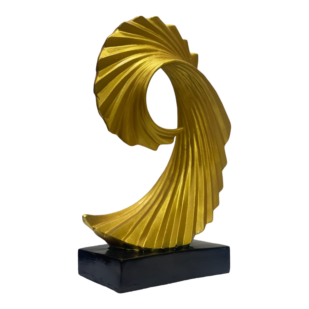  Golden Wave Showpiece Best Gift For Friend