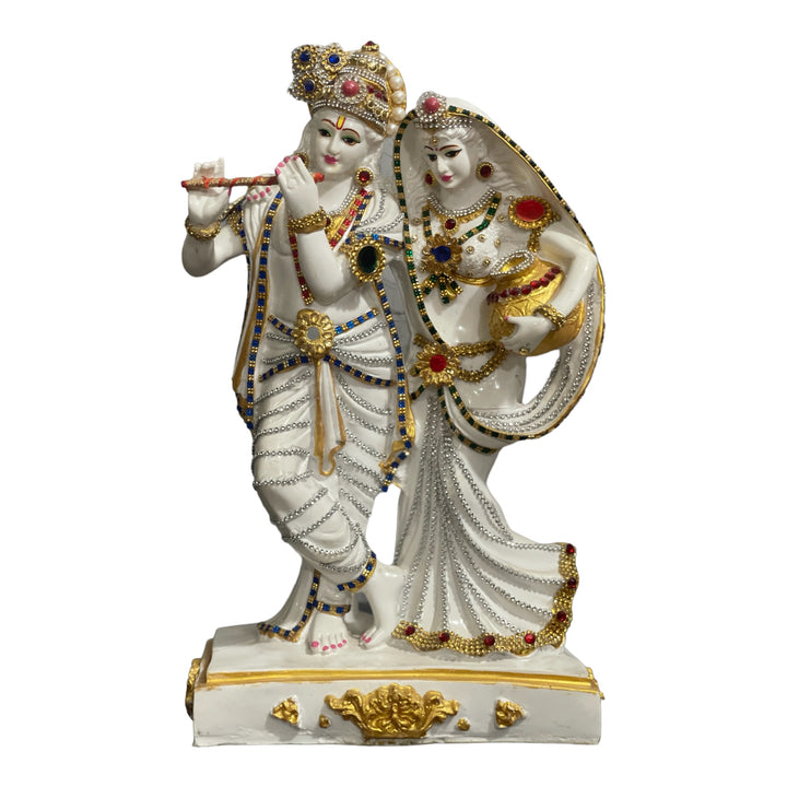 Radha Krishan Marble Look Idol