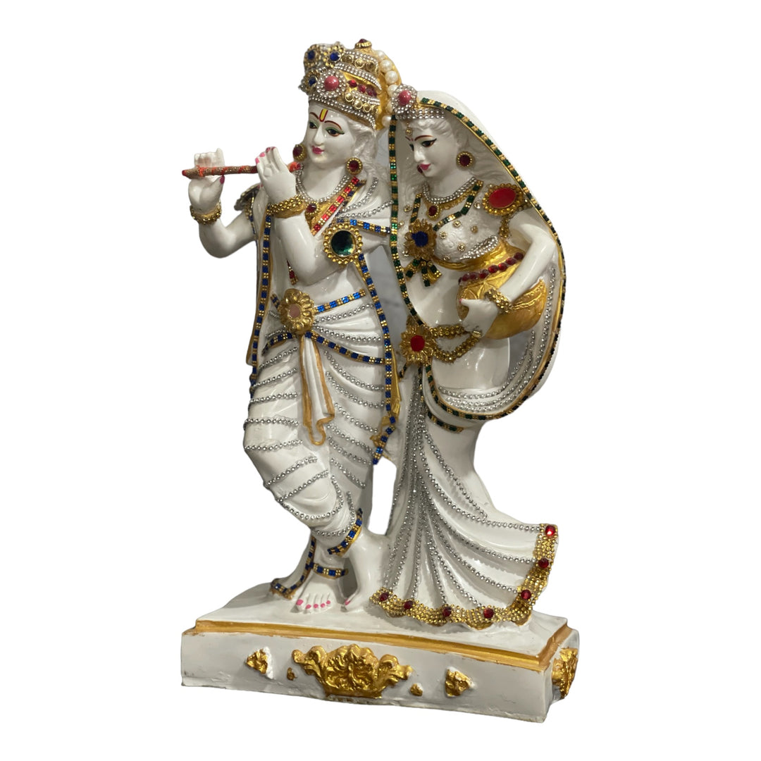 Radha Krishan Marble Look Idol