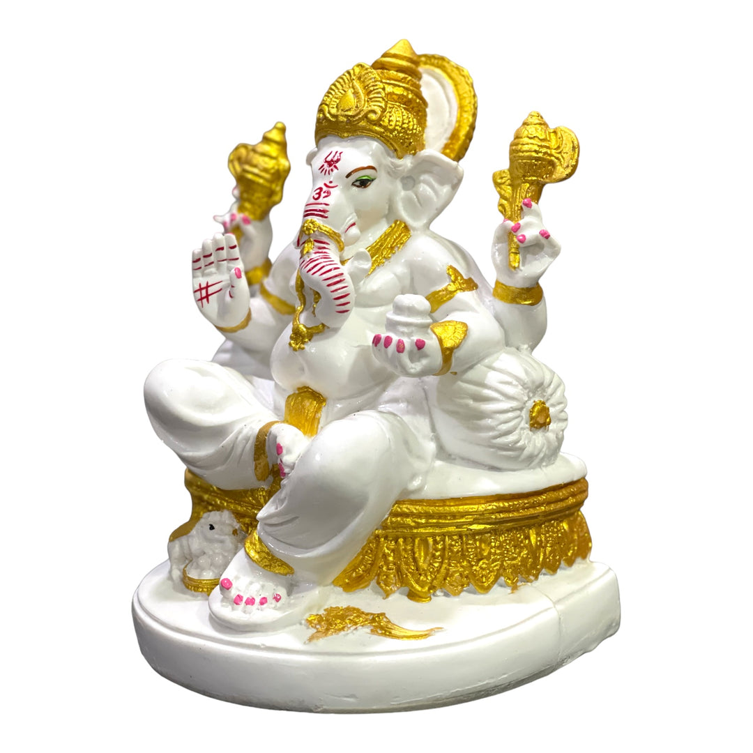 LalBagh Ganpati Marble Idol