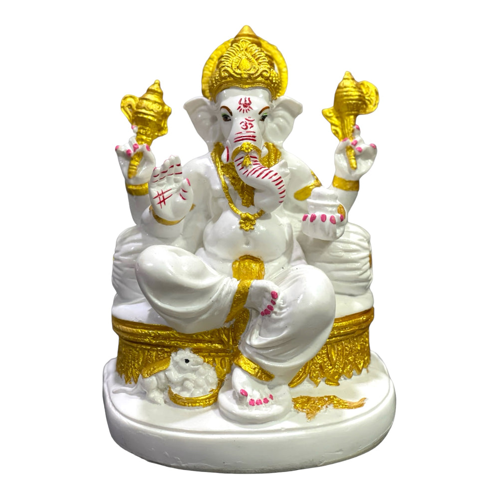 LalBagh Ganpati Marble Idol