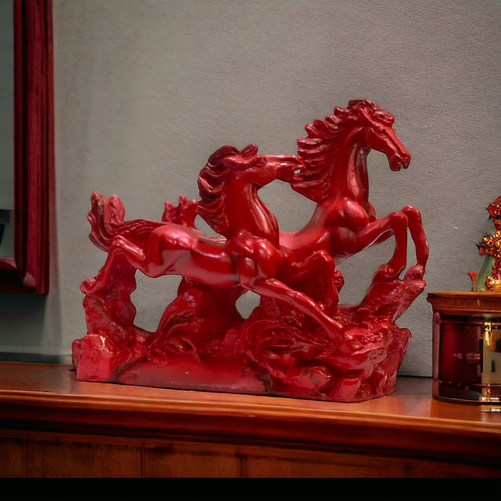 Running Horses Showpiece Best for Gifting